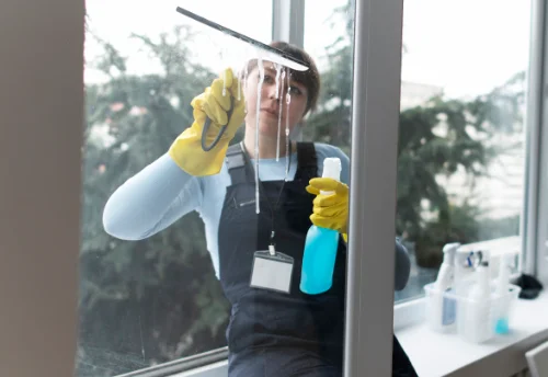 Nettoyage de vitres intérieures et extérieures à Longuesse